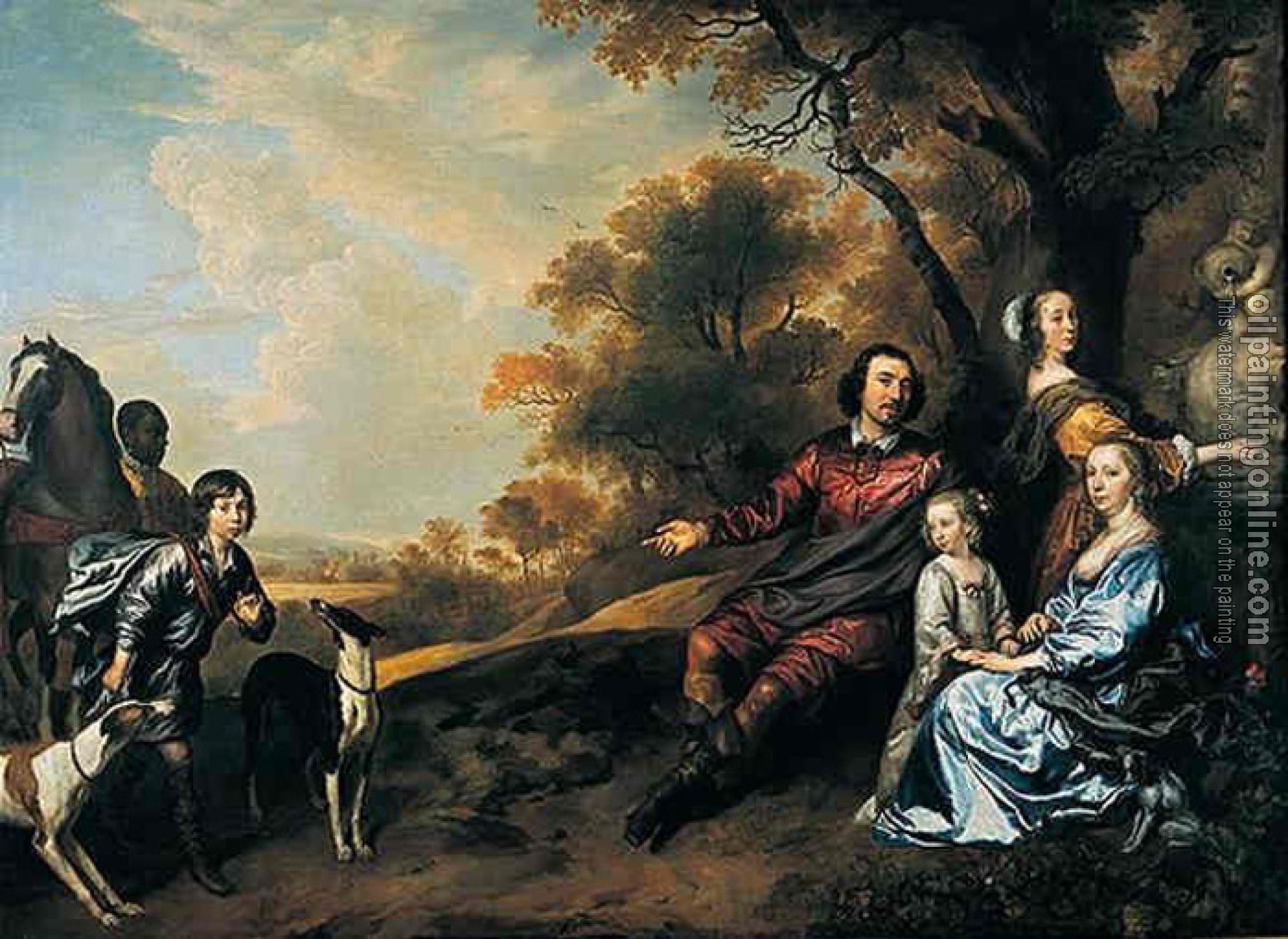 Jan Mytens - Family group portrait